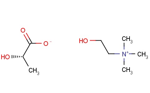 2-HYDROXYETHYL-TRIMETHYLAMMONIUM L-(+)-LACTATE
